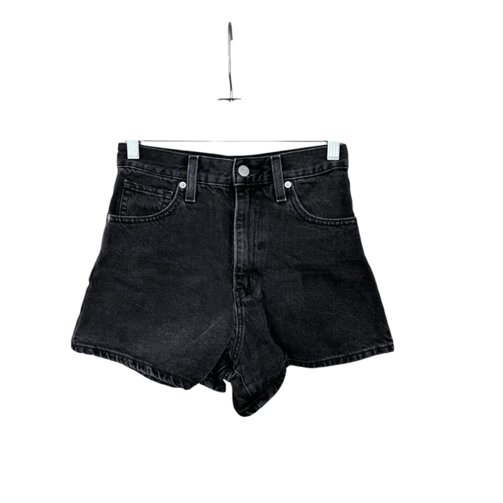 Levi's Black Jean Shorts for Women